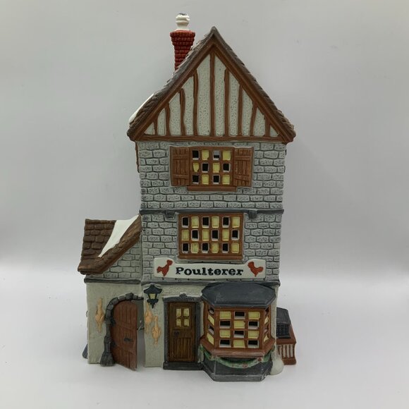 Department 56 Heritage Village Collections Dickens Poulterer - Picture 1 of 7